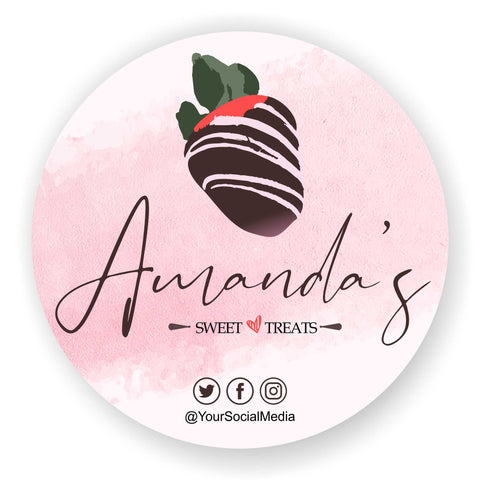 Chocolate Strawberry Logo